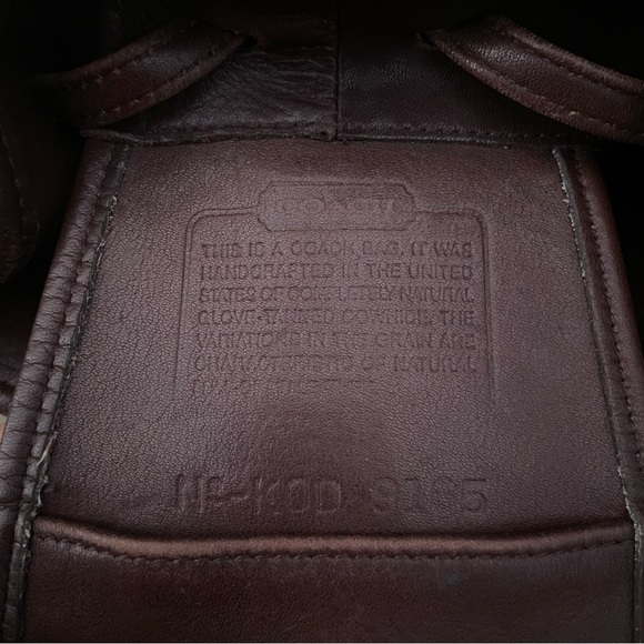 Coach 9165 vintage brown leather bucket bag - Picture 14 of 16